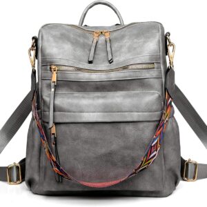Women's Backpack Purse Leather Backpack Purse for Women Travel Fashion Backpack Designer Ladies Shoulder Bags